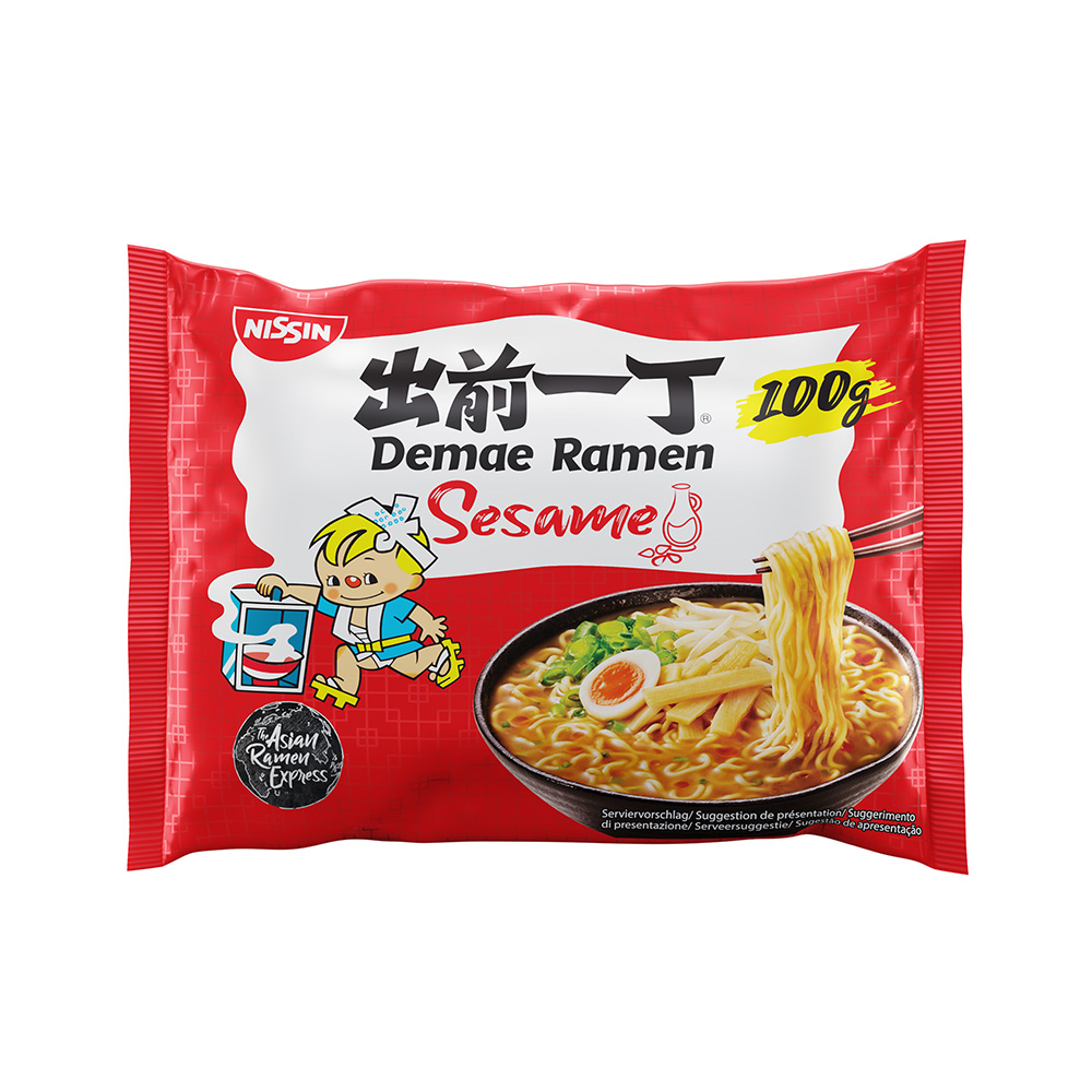Nissin Noodles Ramen με γεύση σουσάμι!